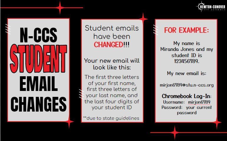 N-CCS Student Email Change