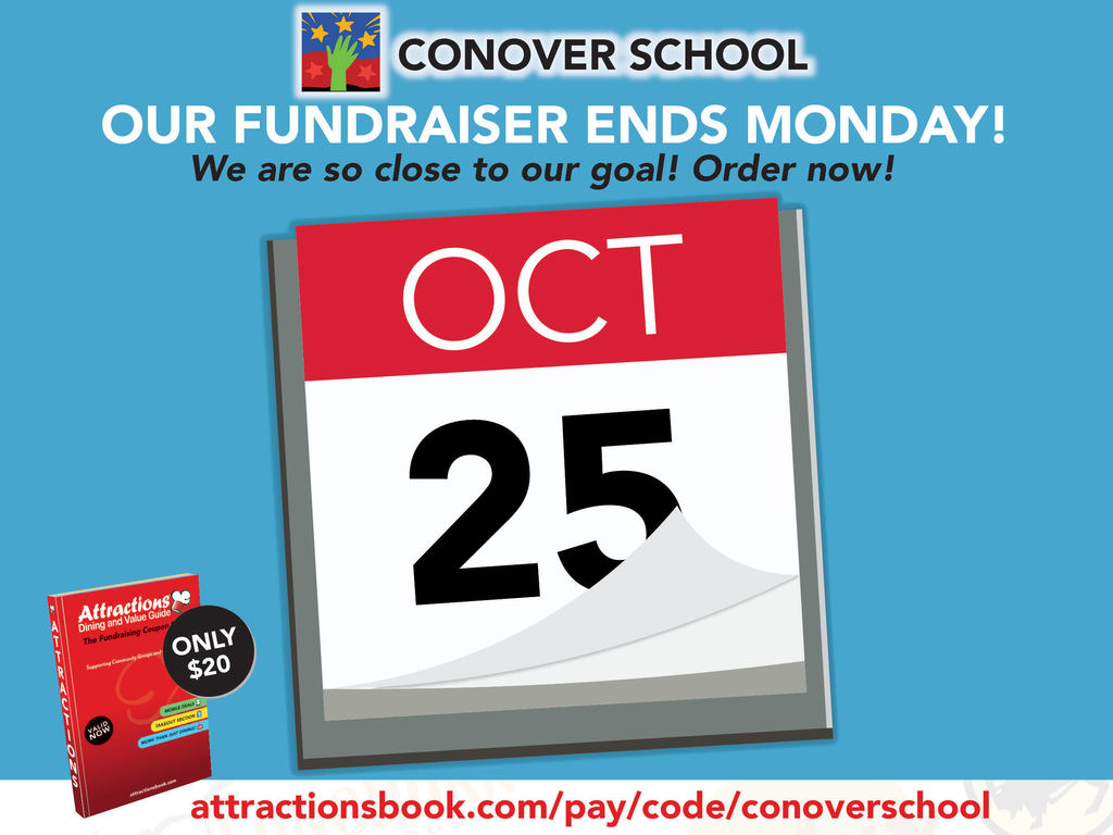 Attractions Book Fundraiser