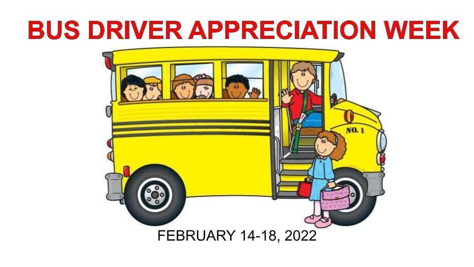 Bus Driver Appreciation Week 2022