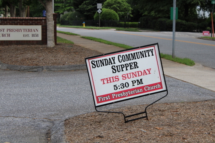 Community Support Sign