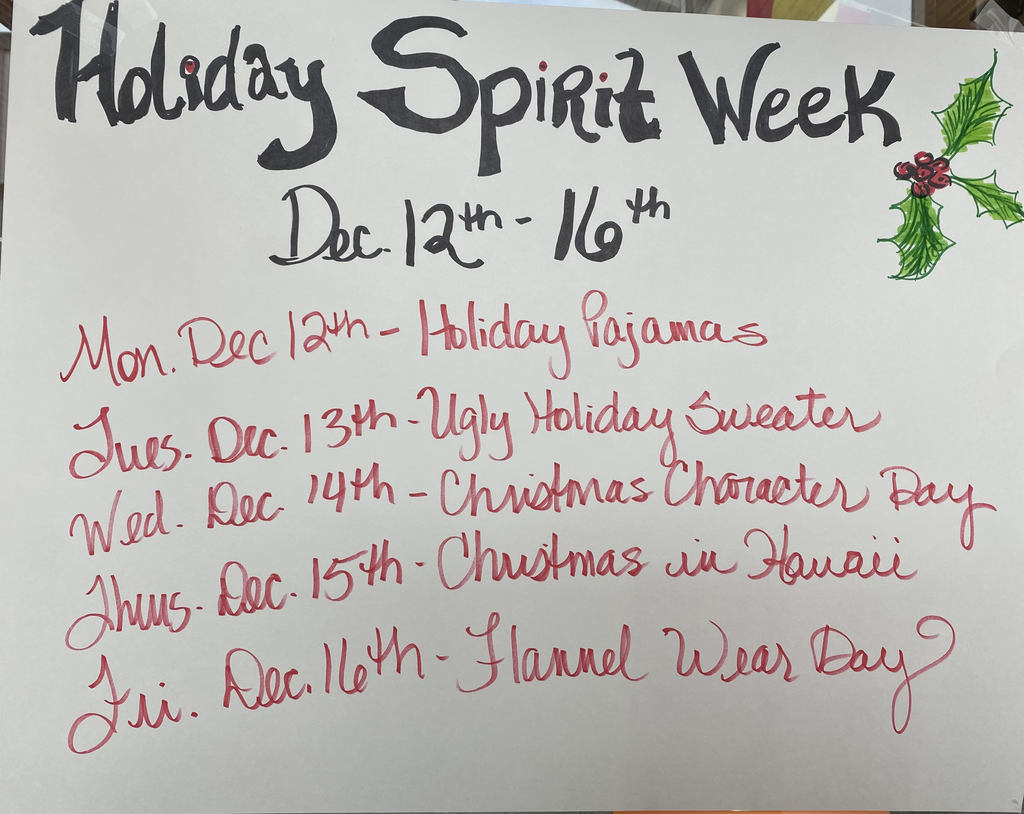 Christmas Spirit Week